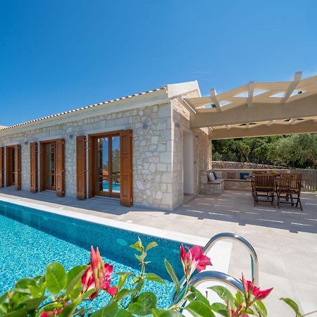 Pitharia Luxury Villa With Amazing Sea Views Khalikerí Exteriér fotografie